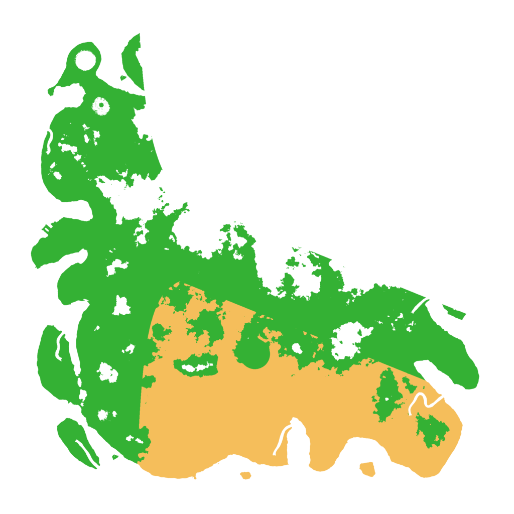 Biome Rust Map: Procedural Map, Size: 4500, Seed: 3278212