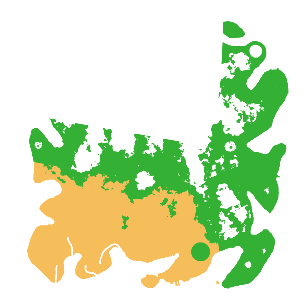 Biome Rust Map: Procedural Map, Size: 4250, Seed: 452023
