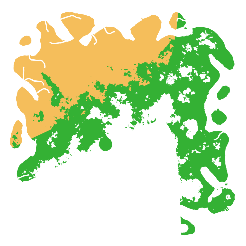 Biome Rust Map: Procedural Map, Size: 5000, Seed: 179784153