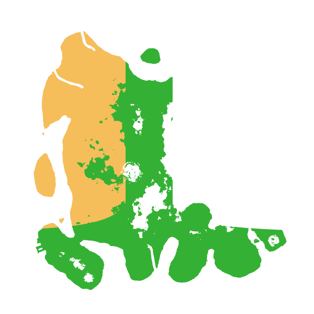Biome Rust Map: Procedural Map, Size: 3000, Seed: 24264