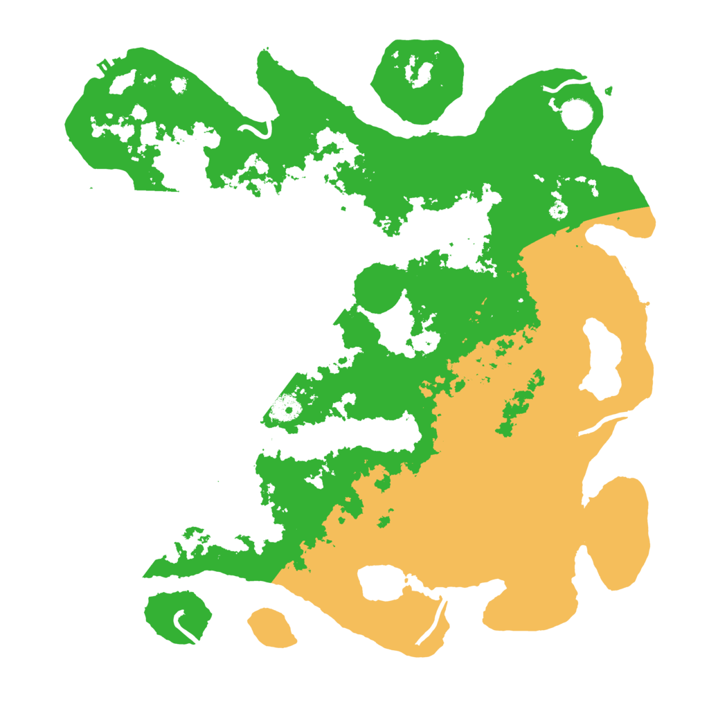 Biome Rust Map: Procedural Map, Size: 4000, Seed: 2059682397