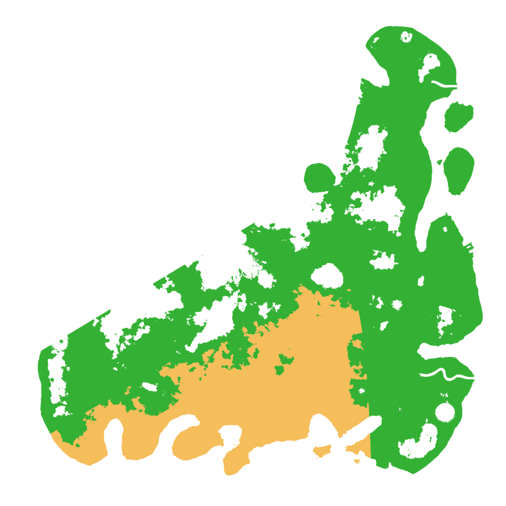 Biome Rust Map: Procedural Map, Size: 4650, Seed: 420420