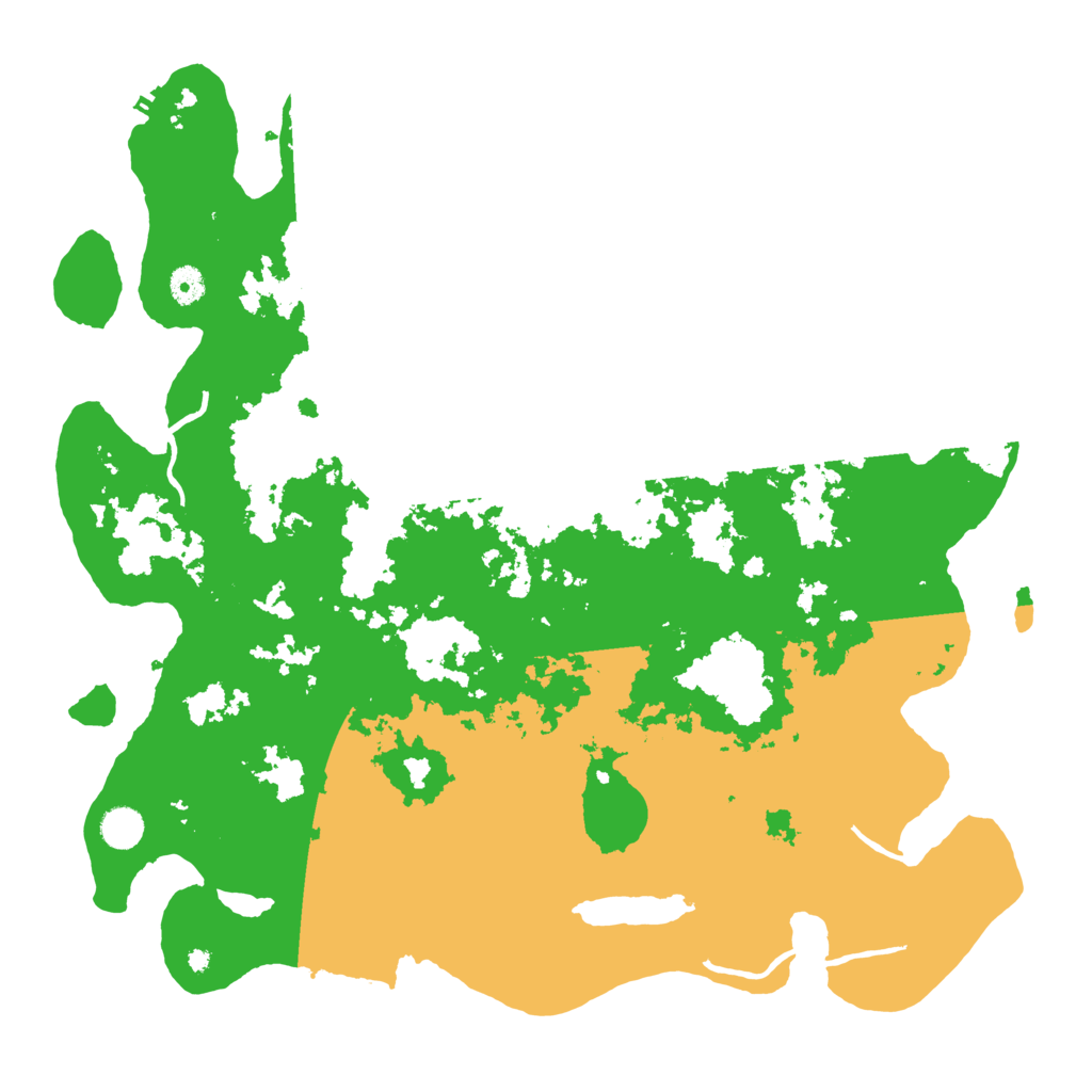 Biome Rust Map: Procedural Map, Size: 4500, Seed: 616748266