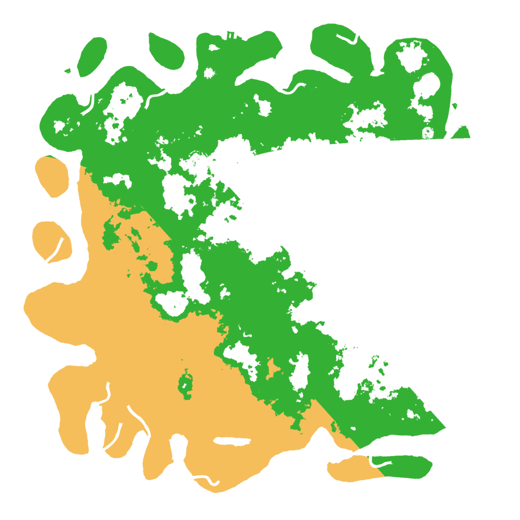 Biome Rust Map: Procedural Map, Size: 4500, Seed: 1561757743