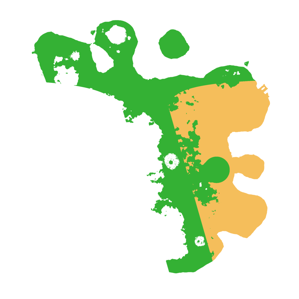 Biome Rust Map: Procedural Map, Size: 3000, Seed: 142900