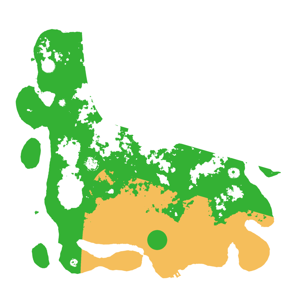 Biome Rust Map: Procedural Map, Size: 4000, Seed: 443794658