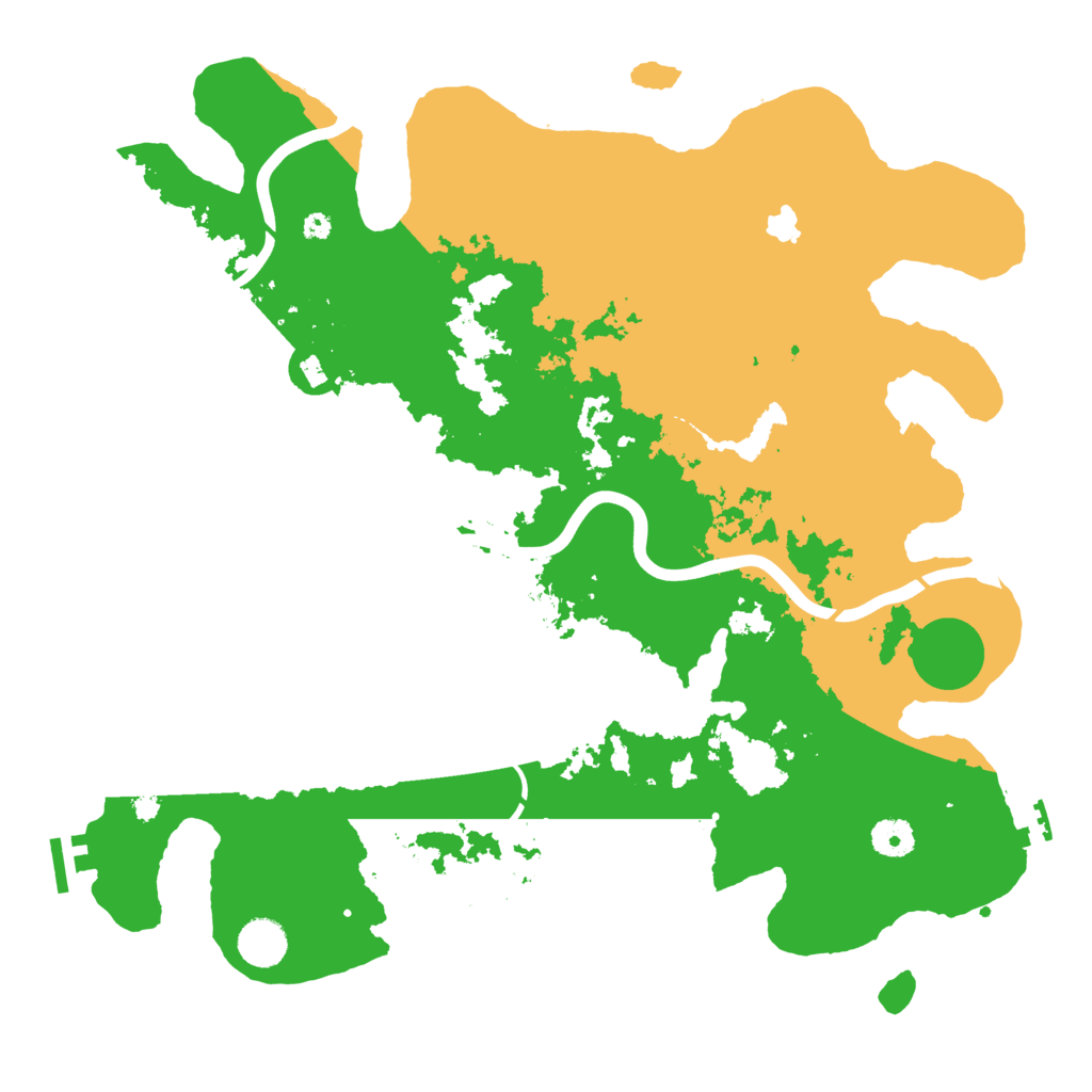 Biome Rust Map: Procedural Map, Size: 4000, Seed: 2048319201