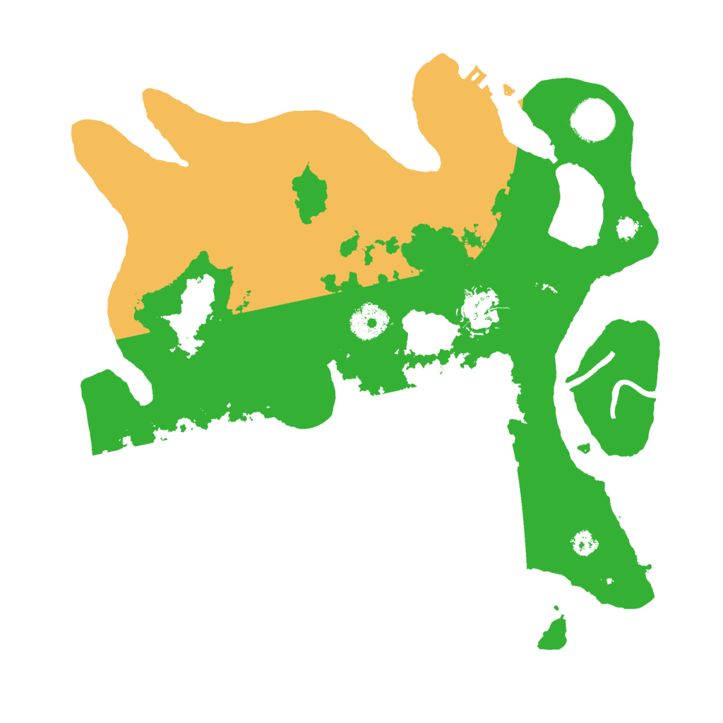 Biome Rust Map: Procedural Map, Size: 3000, Seed: 1751478981