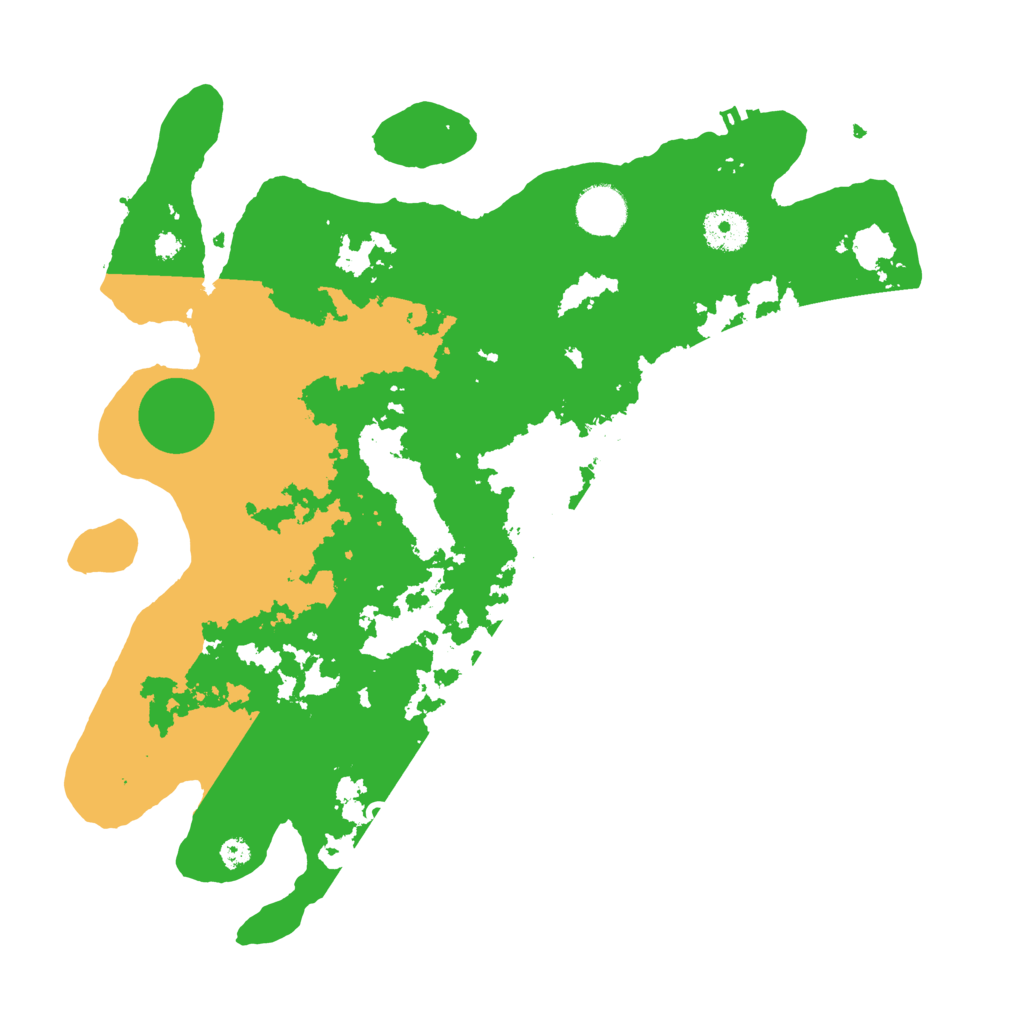 Biome Rust Map: Procedural Map, Size: 3565, Seed: 658345