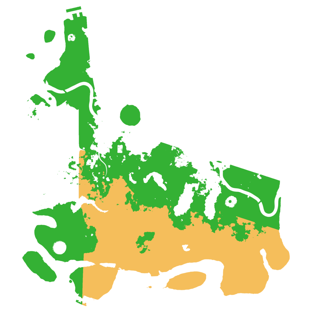 Biome Rust Map: Procedural Map, Size: 4200, Seed: 1469626087