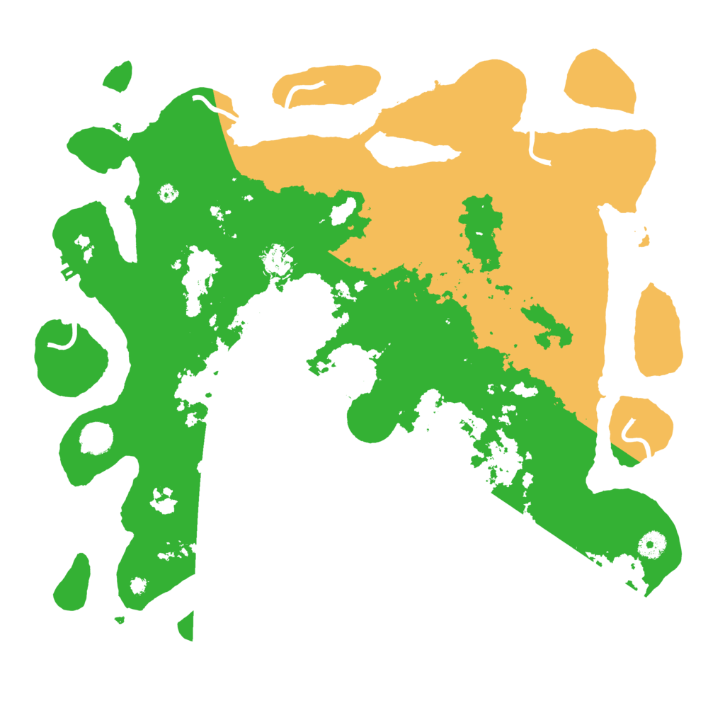 Biome Rust Map: Procedural Map, Size: 4000, Seed: 102935889