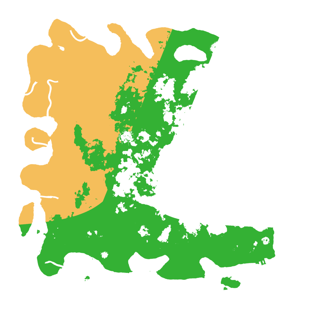 Biome Rust Map: Procedural Map, Size: 4200, Seed: 9284