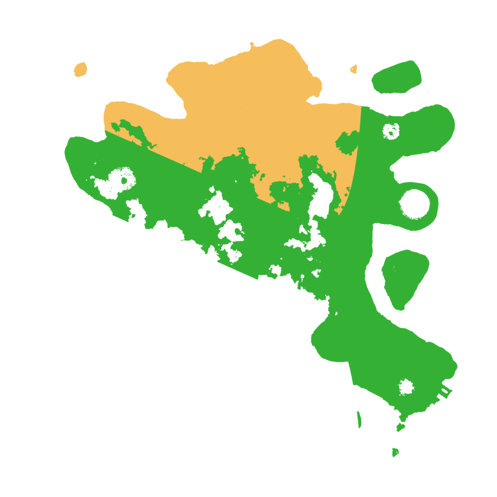 Biome Rust Map: Procedural Map, Size: 3000, Seed: 14663