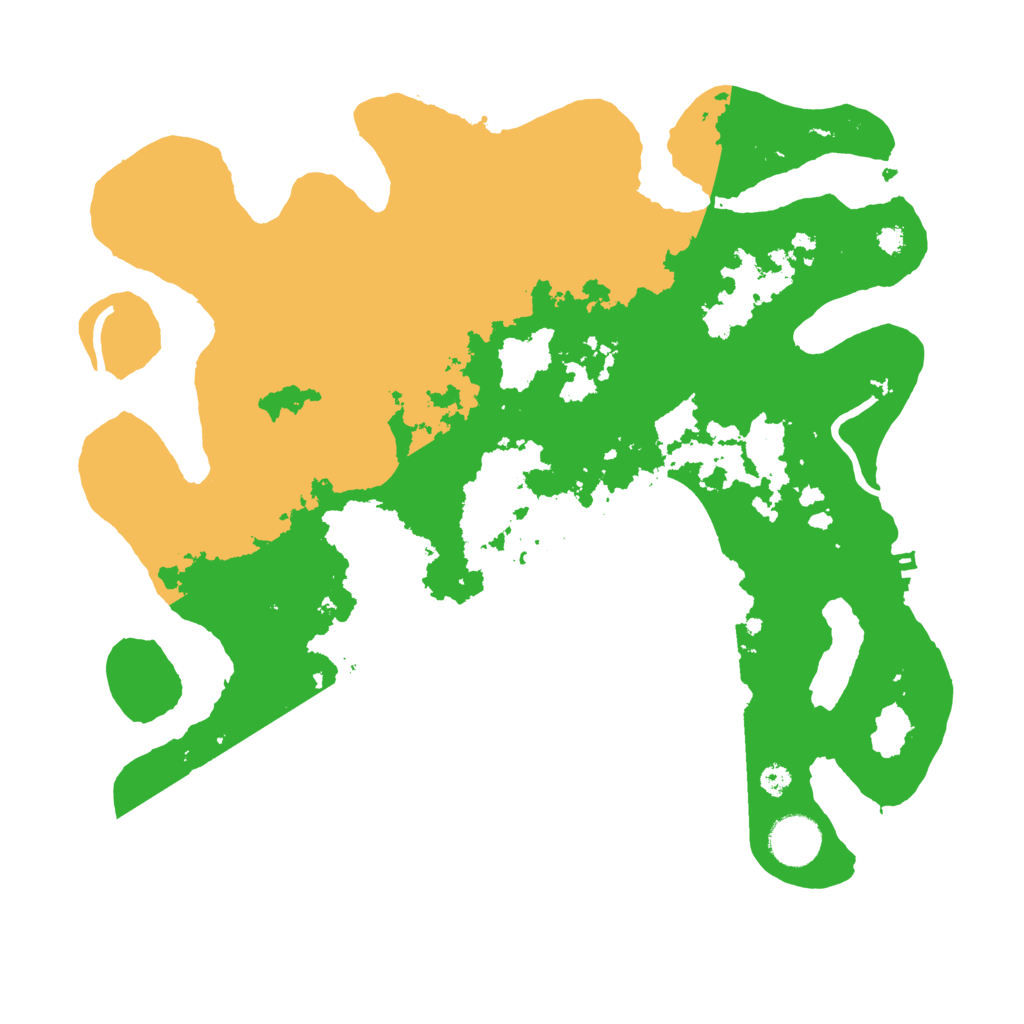 Biome Rust Map: Procedural Map, Size: 3500, Seed: 1368676338