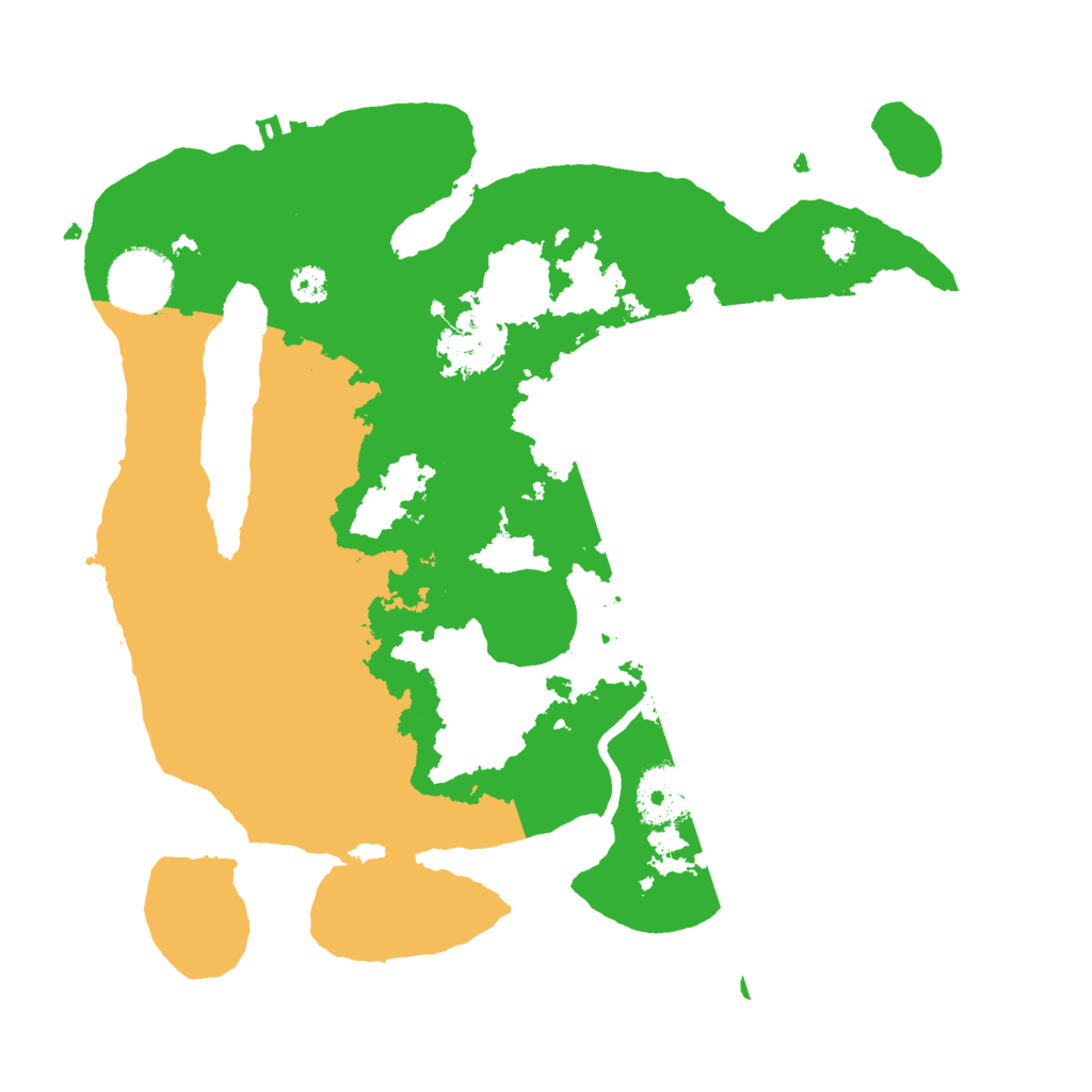 Biome Rust Map: Procedural Map, Size: 3000, Seed: 1480780656