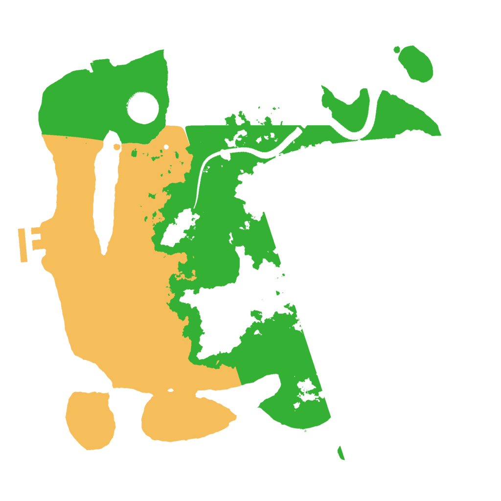 Biome Rust Map: Procedural Map, Size: 3000, Seed: 1480780656