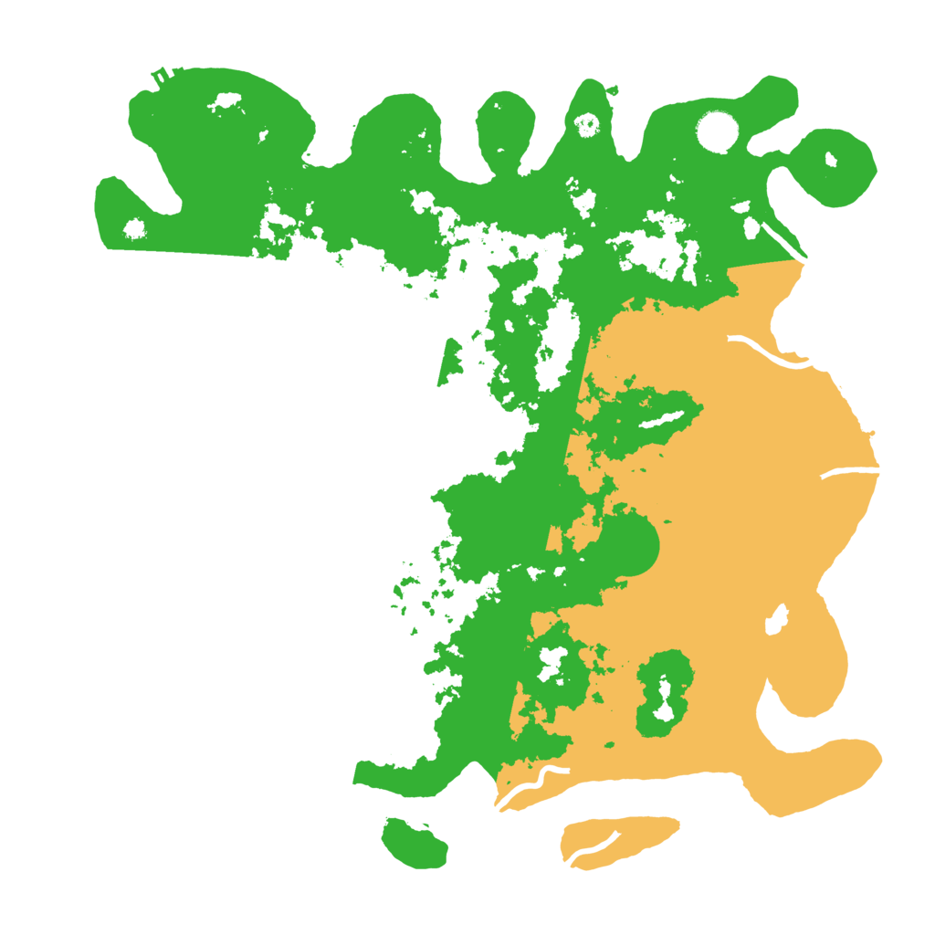 Biome Rust Map: Procedural Map, Size: 4000, Seed: 509758
