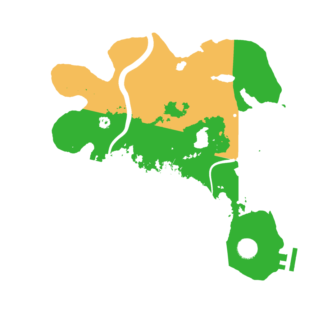 Biome Rust Map: Procedural Map, Size: 2750, Seed: 377905378