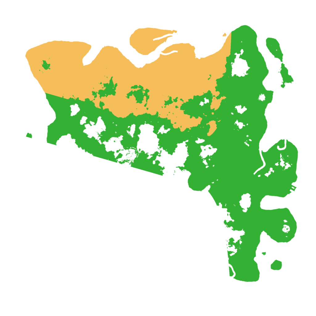 Biome Rust Map: Procedural Map, Size: 4250, Seed: 1245344377