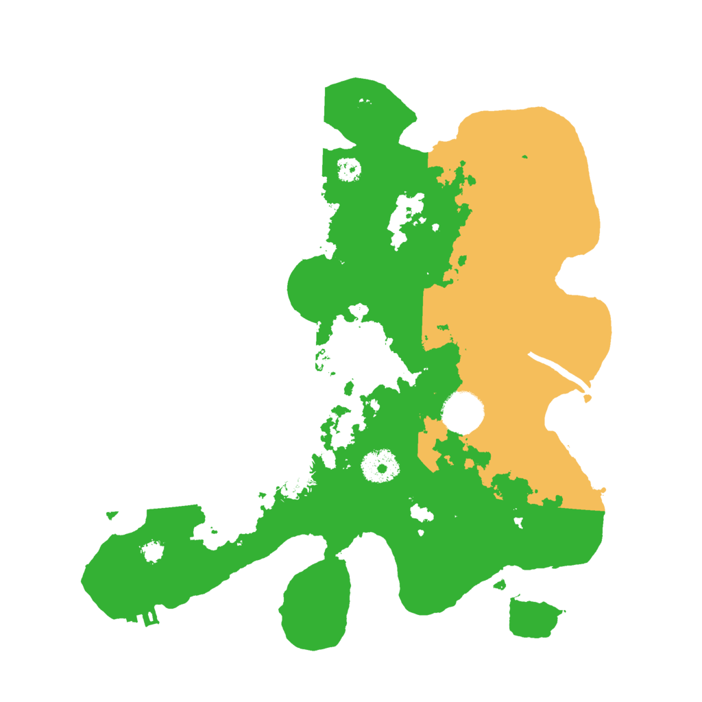Biome Rust Map: Procedural Map, Size: 3000, Seed: 1870600135