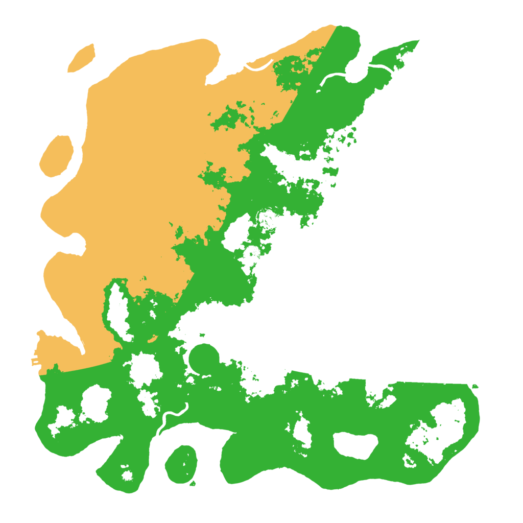 Biome Rust Map: Procedural Map, Size: 4500, Seed: 20230504