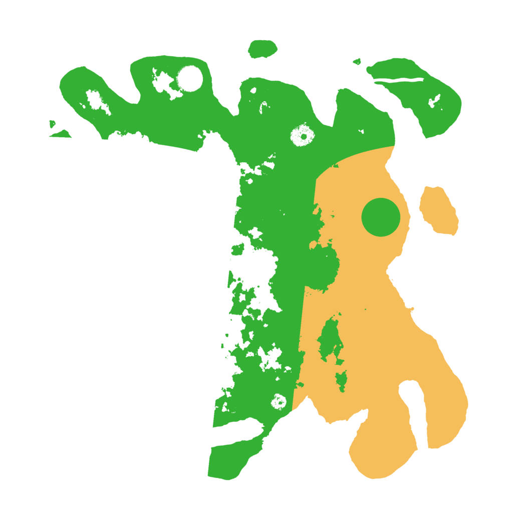 Biome Rust Map: Procedural Map, Size: 3500, Seed: 1820203544