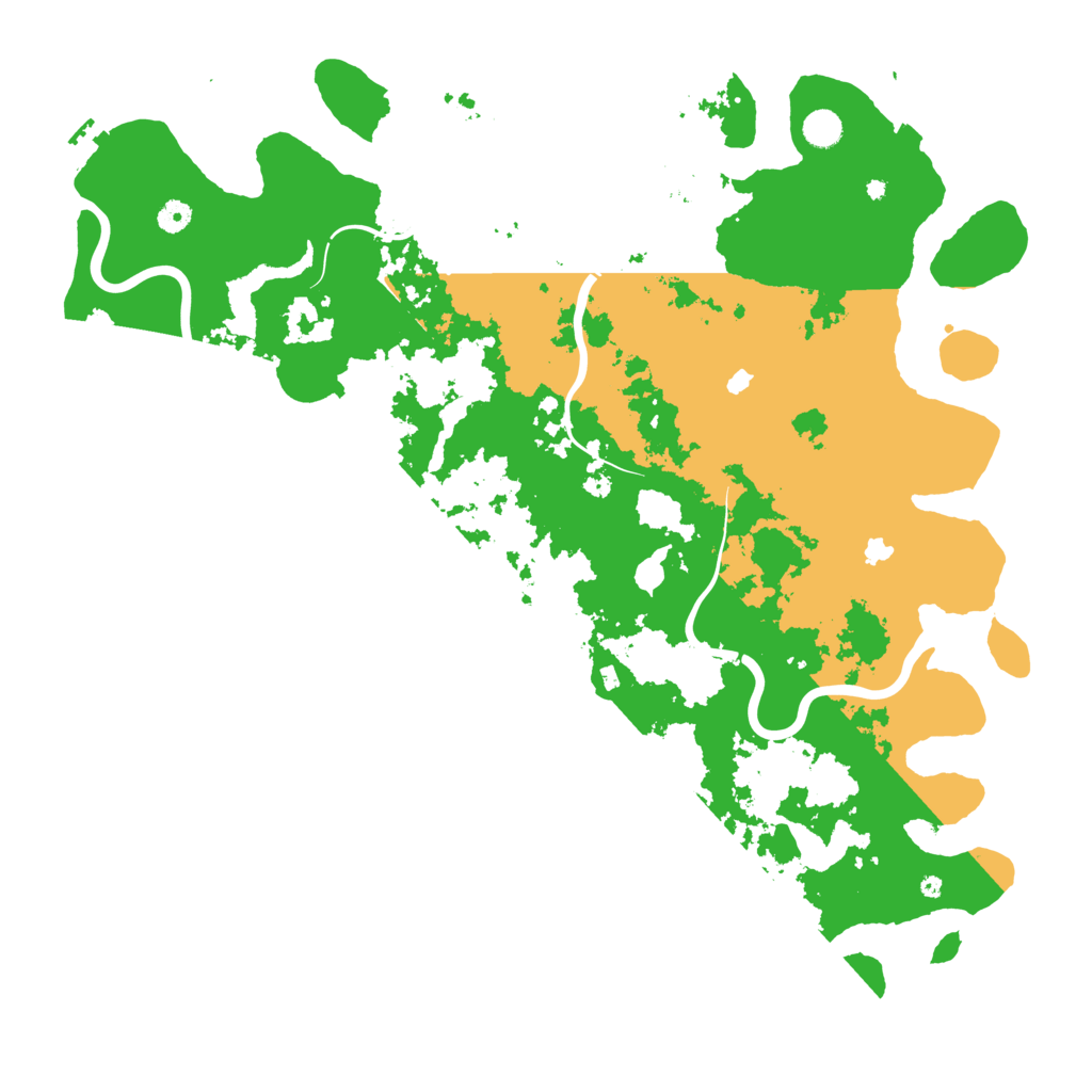 Biome Rust Map: Procedural Map, Size: 5000, Seed: 703168795