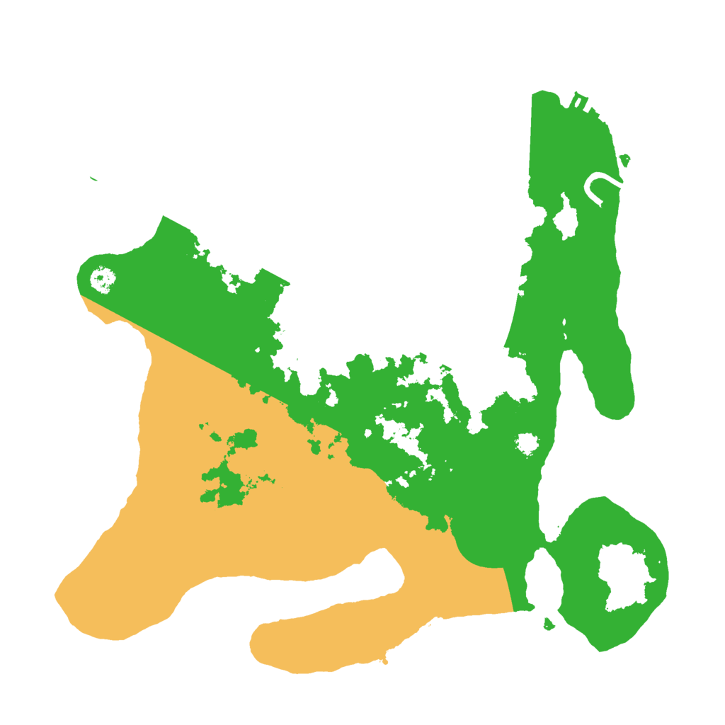 Biome Rust Map: Procedural Map, Size: 3000, Seed: 221845718