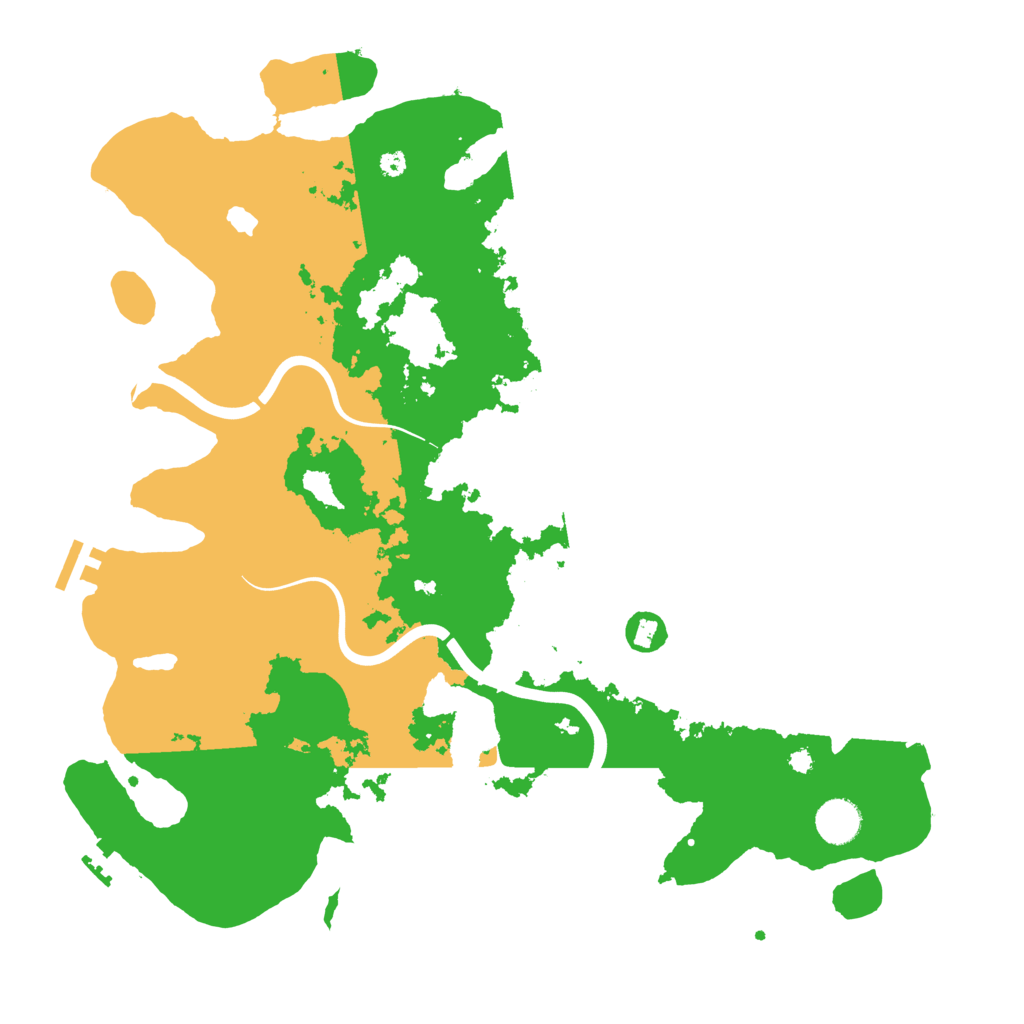 Biome Rust Map: Procedural Map, Size: 4000, Seed: 275073491
