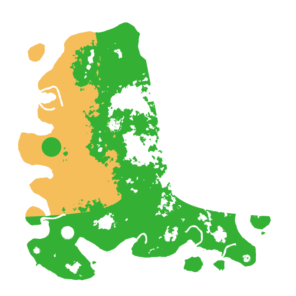 Biome Rust Map: Procedural Map, Size: 4000, Seed: 1409342506