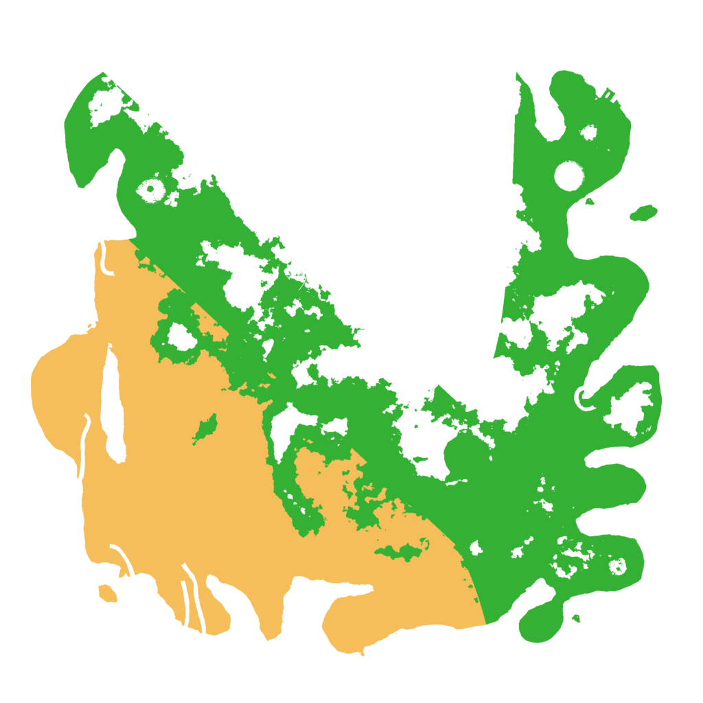 Biome Rust Map: Procedural Map, Size: 4250, Seed: 764420254