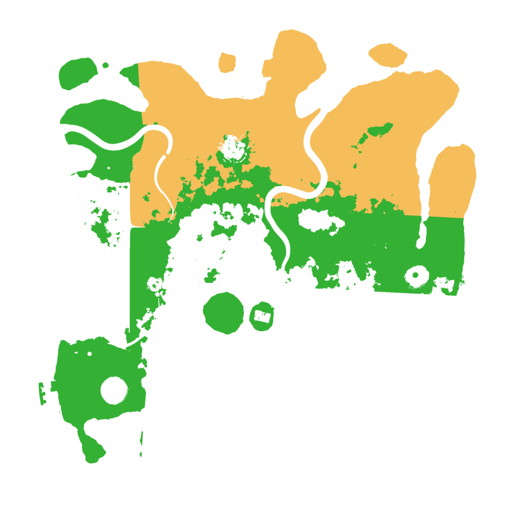 Biome Rust Map: Procedural Map, Size: 3500, Seed: 1993020868