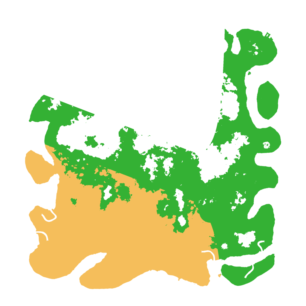 Biome Rust Map: Procedural Map, Size: 4500, Seed: 547468205