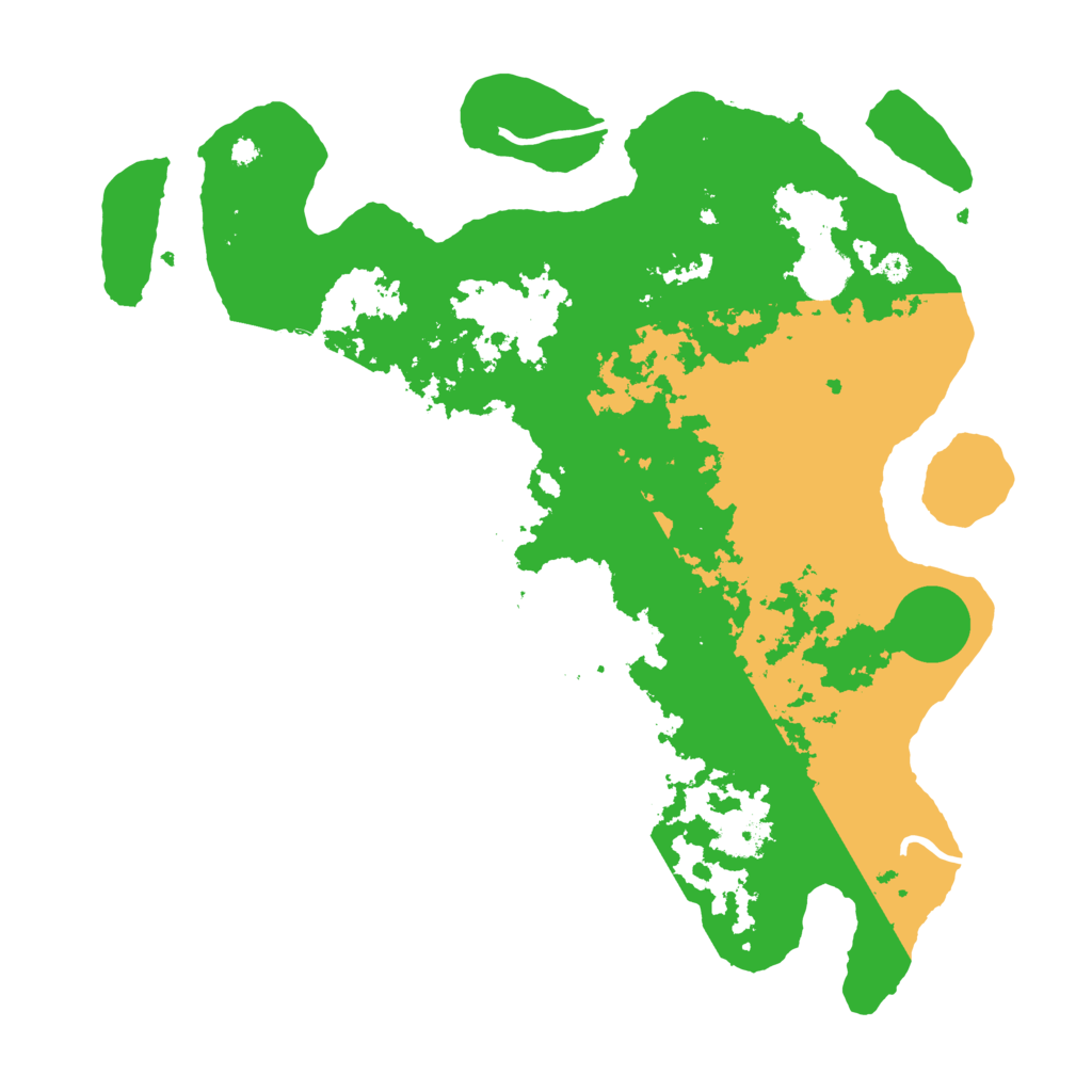 Biome Rust Map: Procedural Map, Size: 3750, Seed: 1292698103