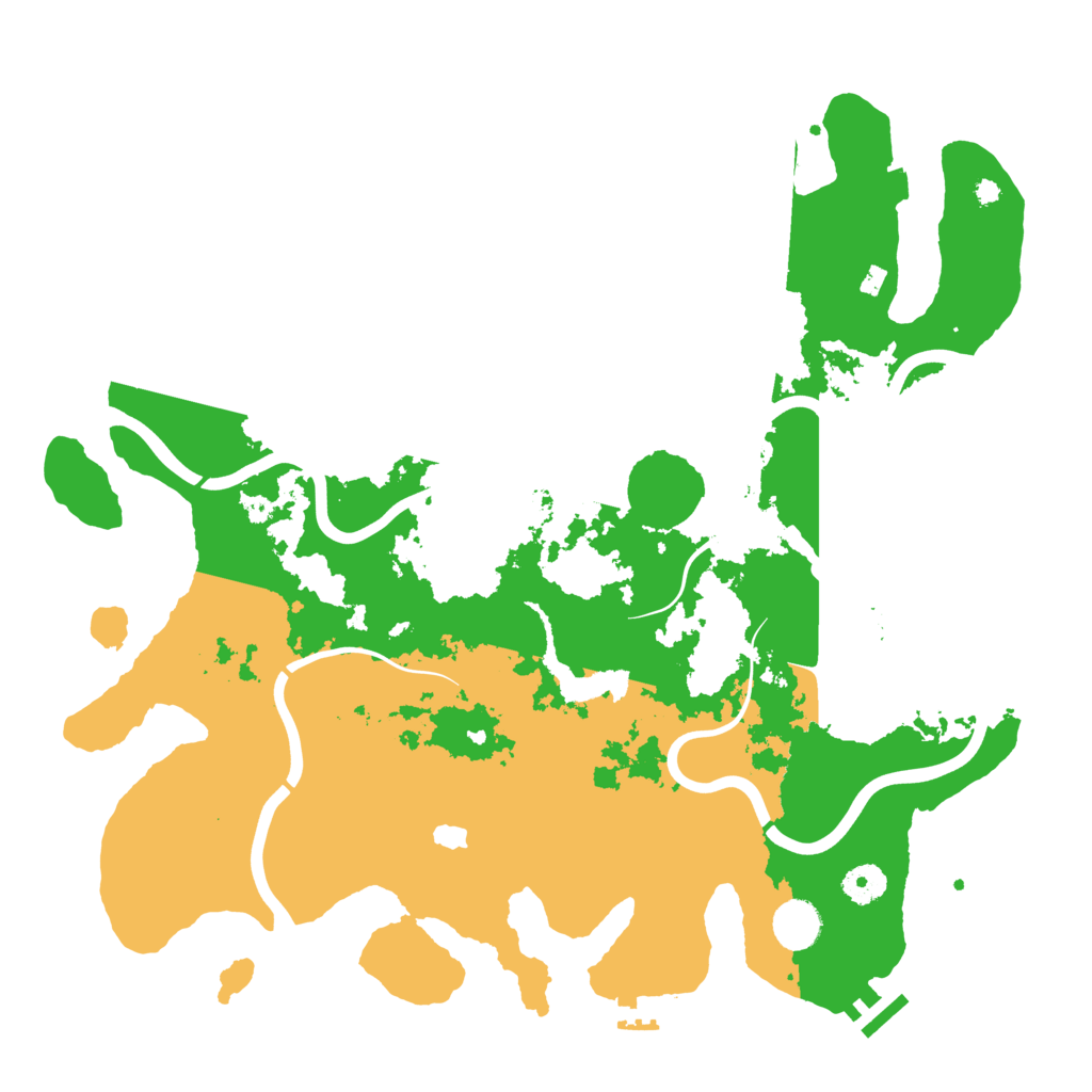 Biome Rust Map: Procedural Map, Size: 4000, Seed: 899521677