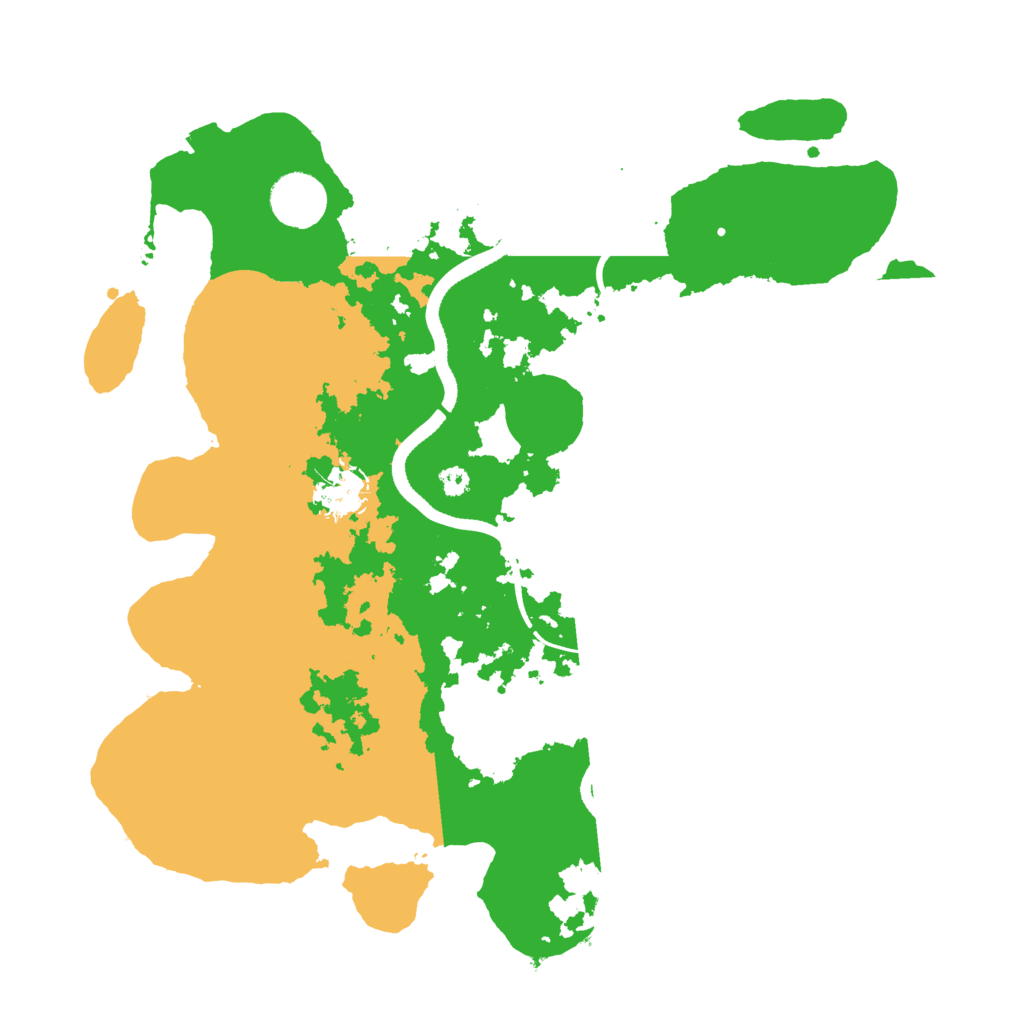Biome Rust Map: Procedural Map, Size: 3500, Seed: 5778988
