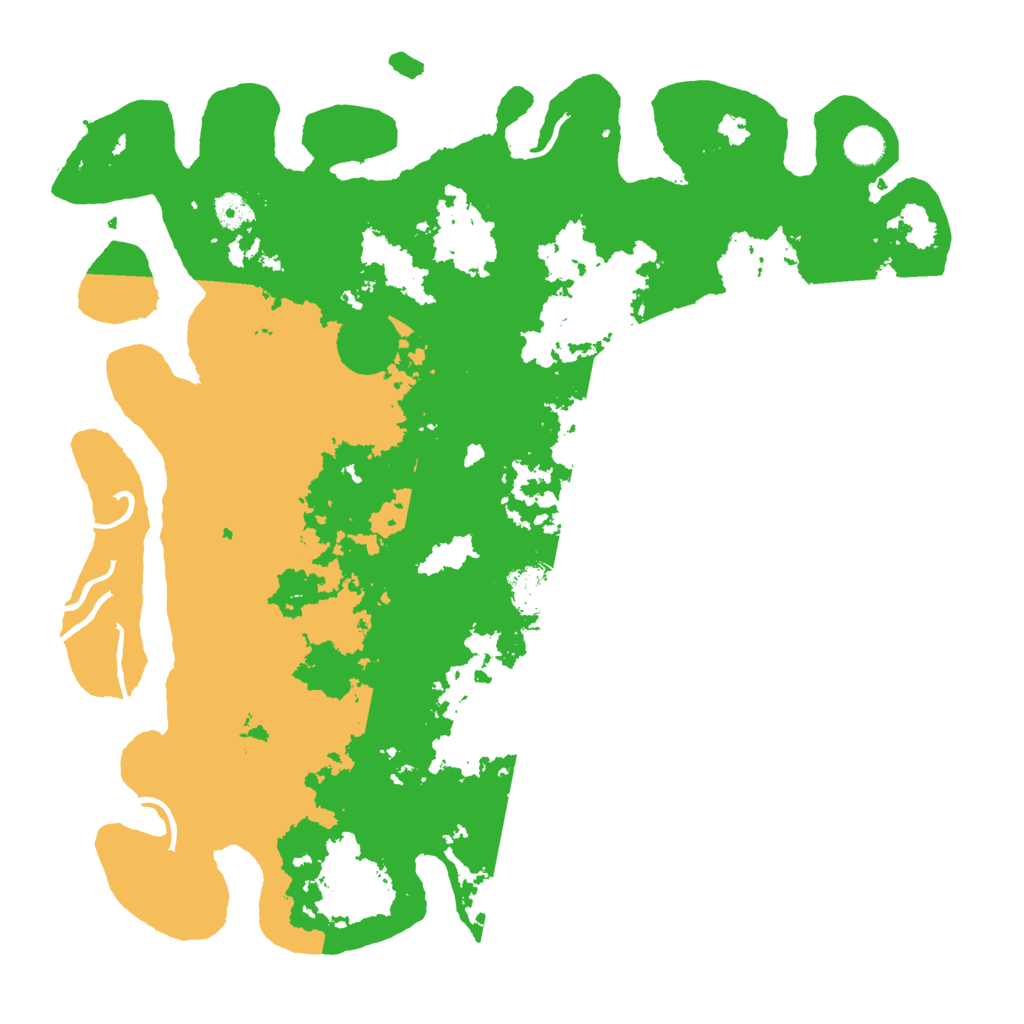 Biome Rust Map: Procedural Map, Size: 4500, Seed: 70702074