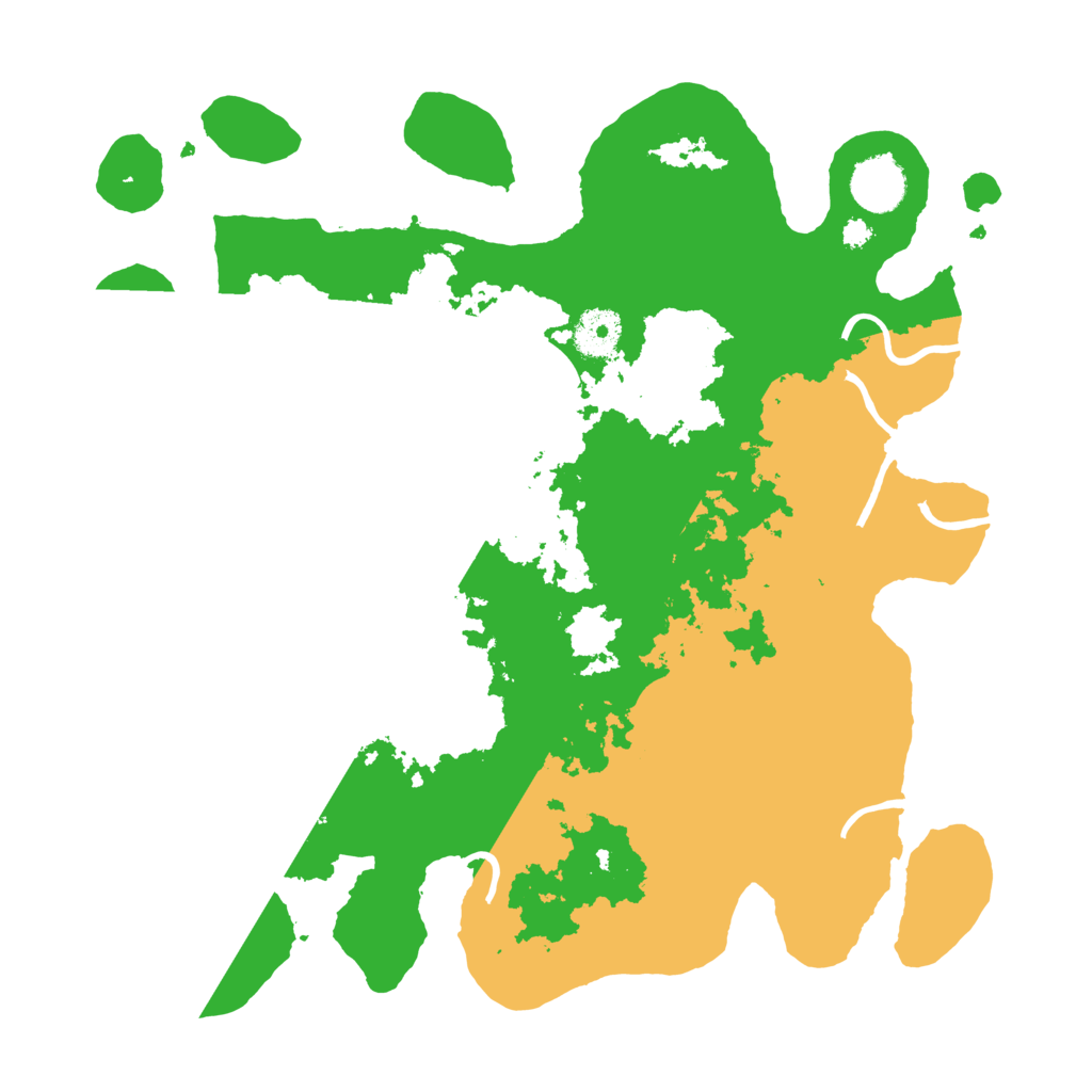Biome Rust Map: Procedural Map, Size: 3500, Seed: 1714631902