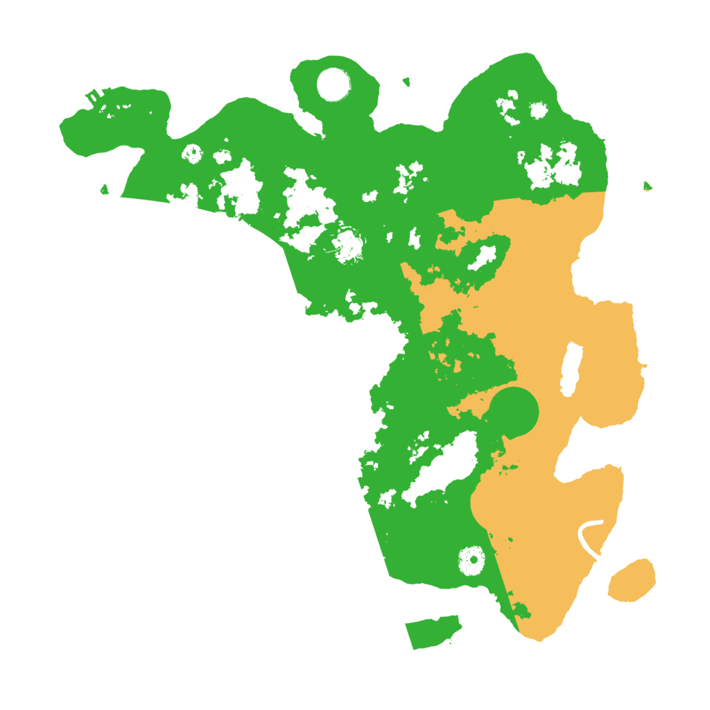 Biome Rust Map: Procedural Map, Size: 3750, Seed: 253560853