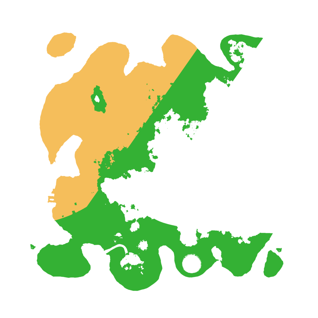 Biome Rust Map: Procedural Map, Size: 3000, Seed: 110239166