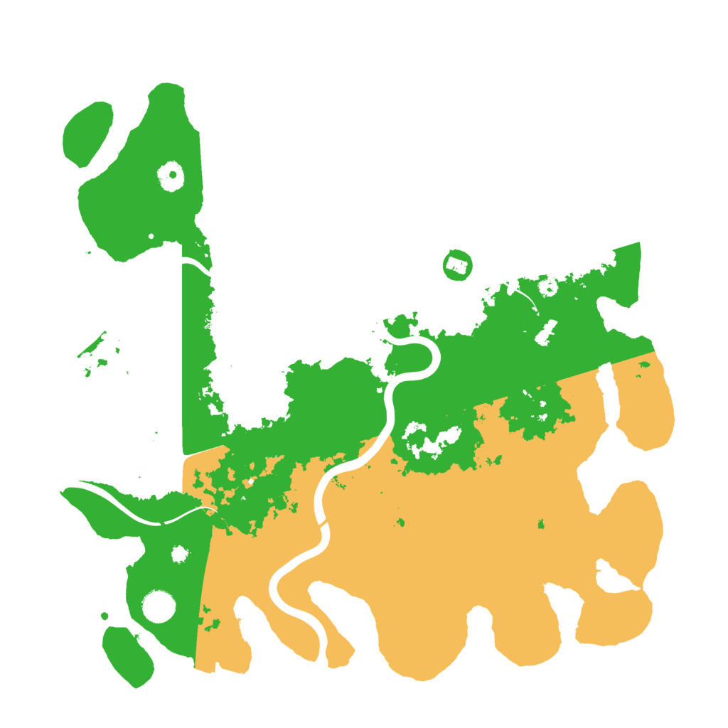 Biome Rust Map: Procedural Map, Size: 3900, Seed: 2289429