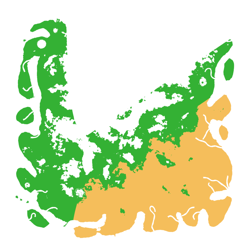 Biome Rust Map: Procedural Map, Size: 5000, Seed: 1988568189