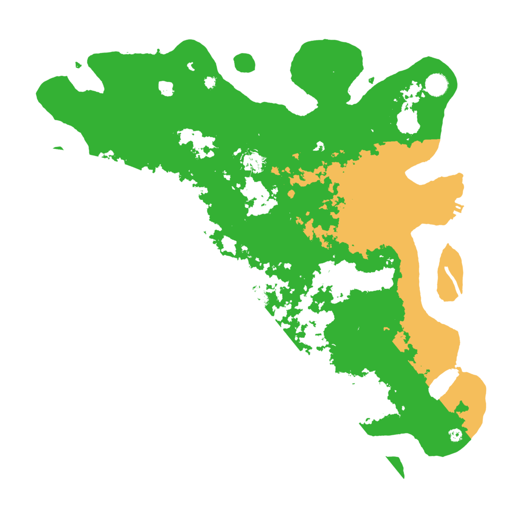 Biome Rust Map: Procedural Map, Size: 4000, Seed: 344991912