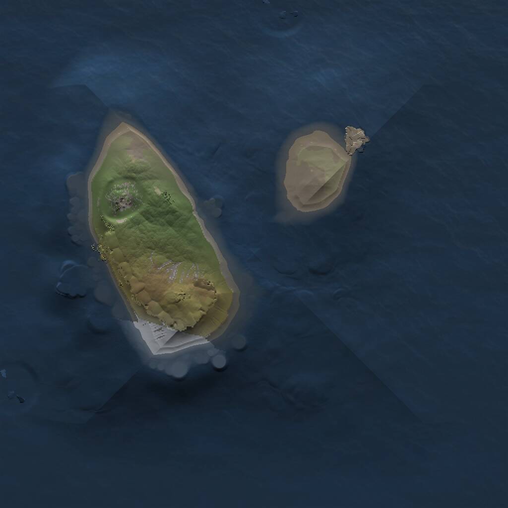 Rust Map: Procedural Map, Size: 1000, Seed: 1743731421, 1 Monuments