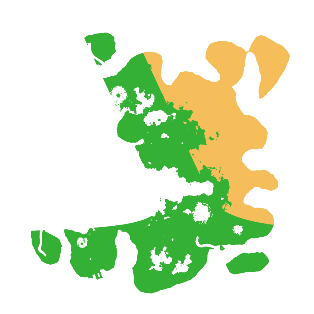 Biome Rust Map: Procedural Map, Size: 3000, Seed: 1872733944