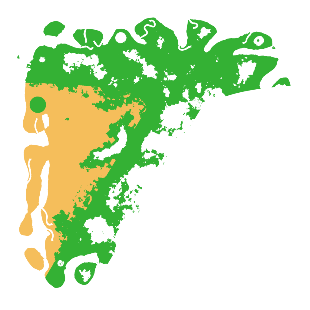 Biome Rust Map: Procedural Map, Size: 5000, Seed: 1883