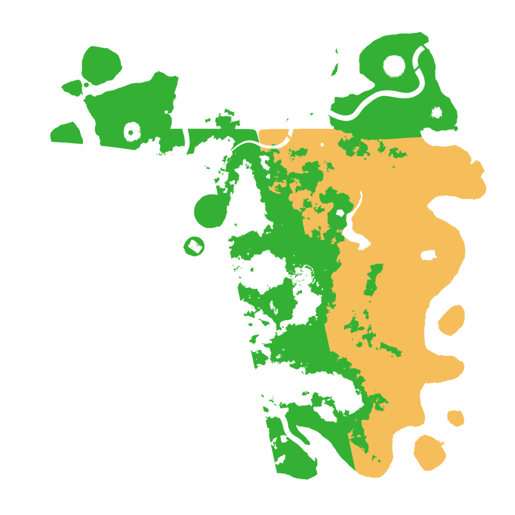Biome Rust Map: Procedural Map, Size: 4200, Seed: 2100370877