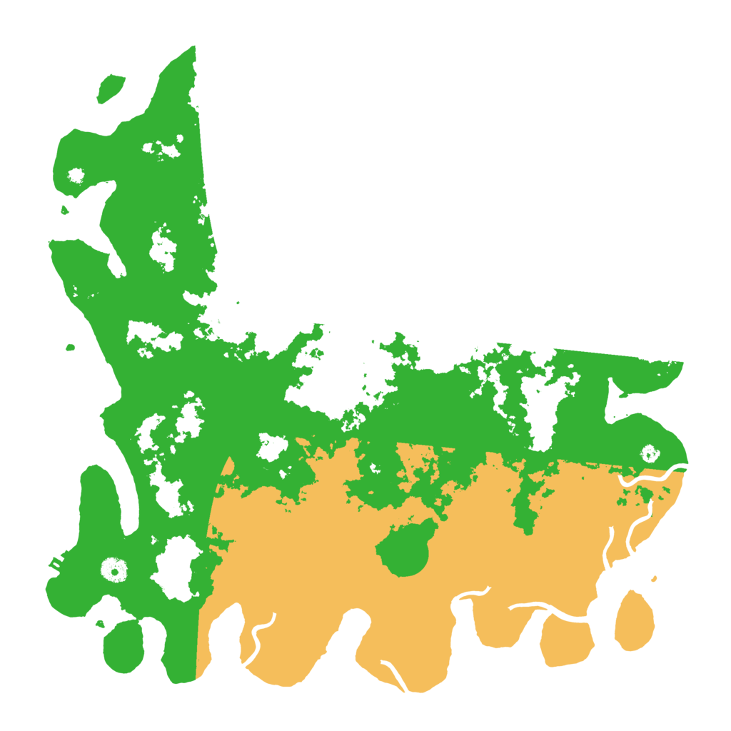 Biome Rust Map: Procedural Map, Size: 4250, Seed: 2004927452