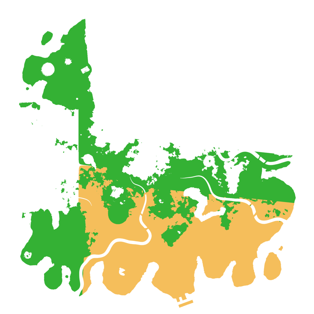 Biome Rust Map: Procedural Map, Size: 4250, Seed: 2004927452