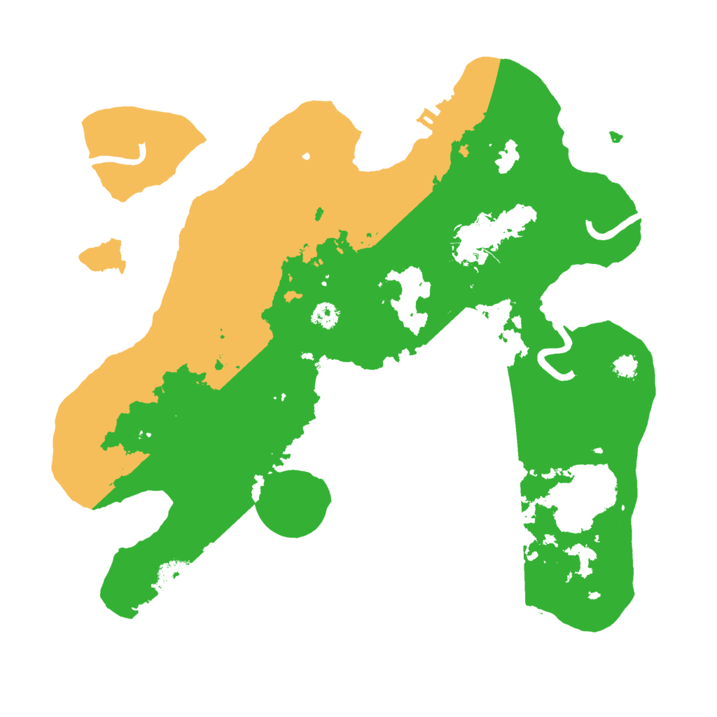 Biome Rust Map: Procedural Map, Size: 2800, Seed: 8471344